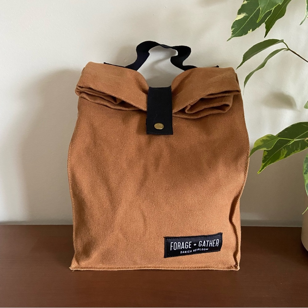 Forage + Gather / Canvas Lunchbag